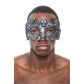 Perfectpretend Silver Mythological Gladiator Inspired Venetian Masquerade Mask One Size PE91239